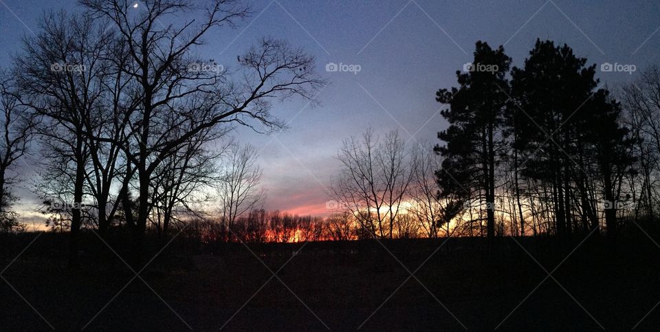 And then the day faded away