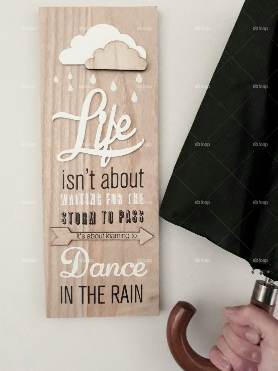 Life is about learning to dance in the rain