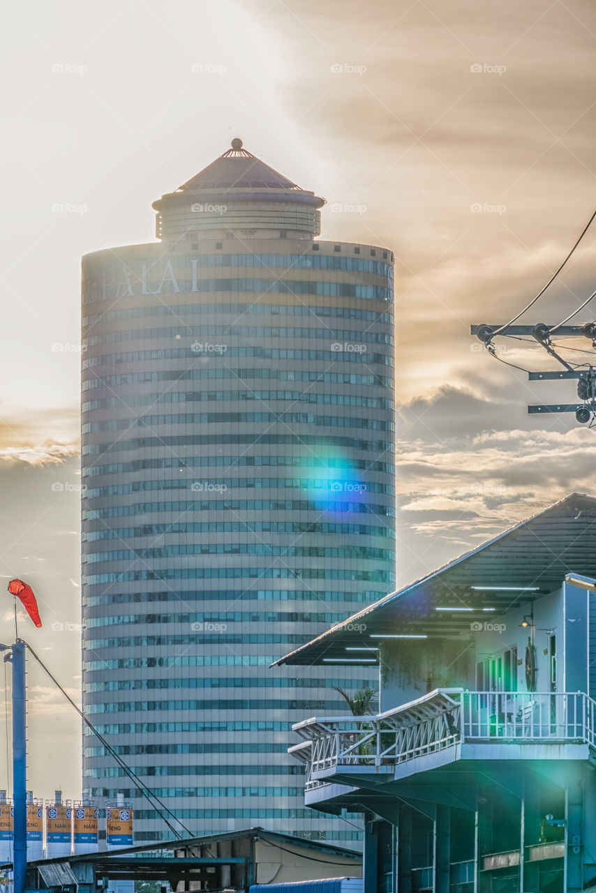 Bangkok city scape view