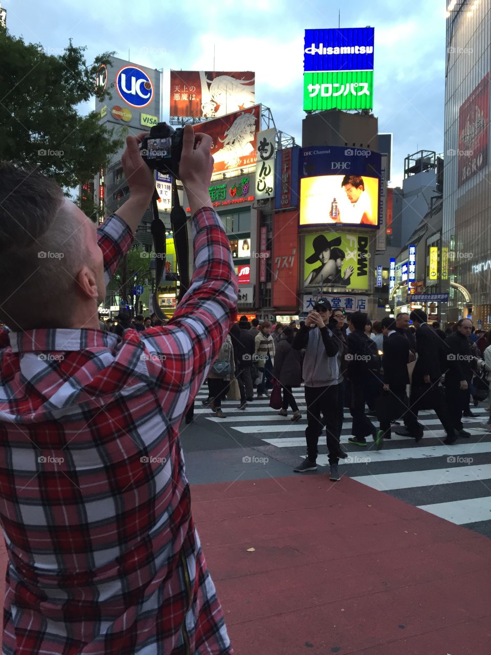 Selfie in shibuya