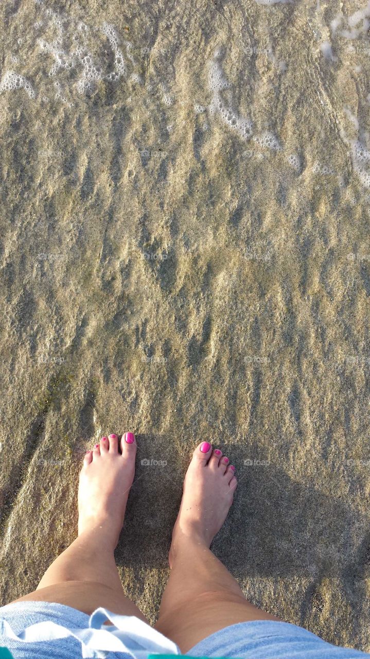feet beach