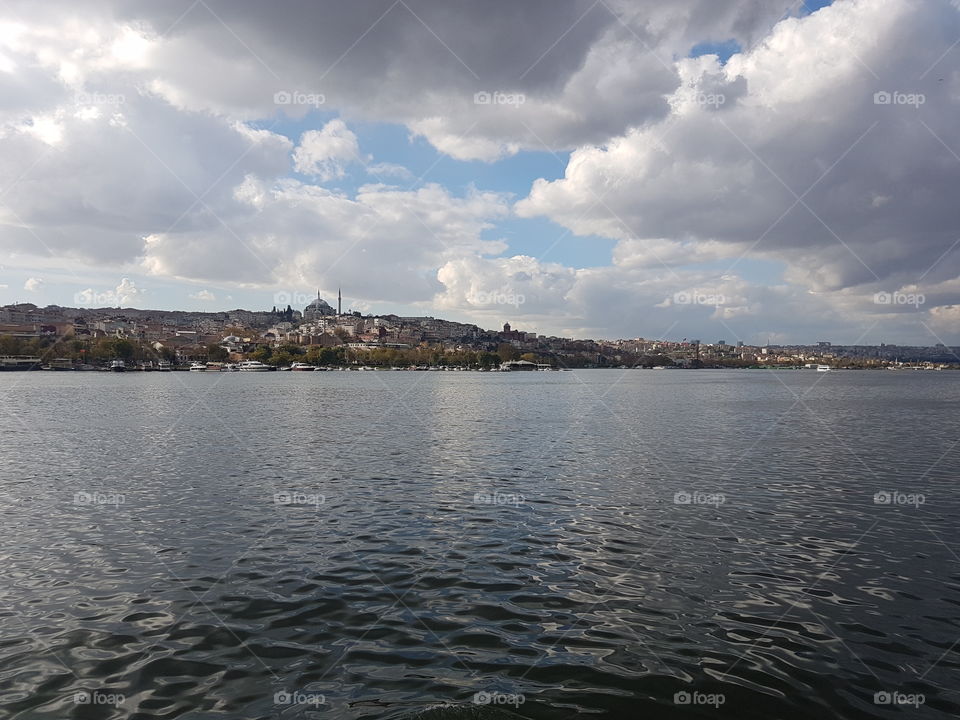 Istanbul cityscape 