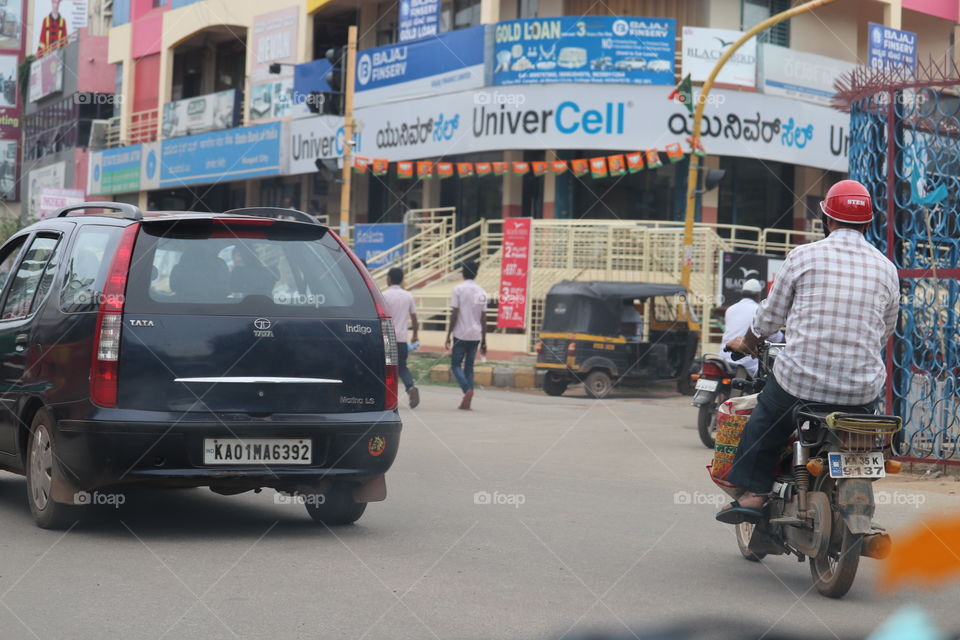 Vehicle, Road, Street, People, Transportation System