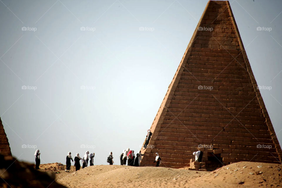 Pyramids of Jebel Barkal in Sudan