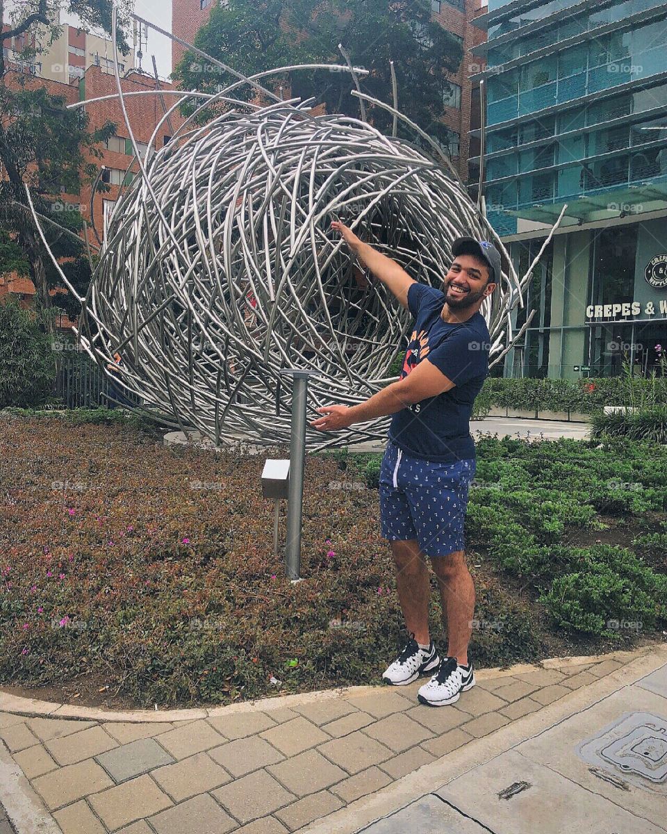 Modern art... AKA hairball! 🐈