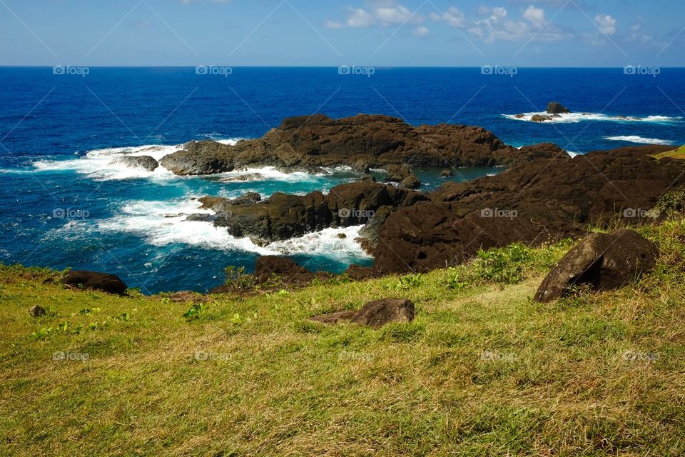 Cliffs of catanduanes, philippines