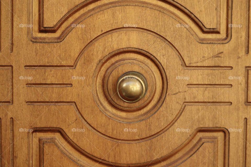 Handle in the door