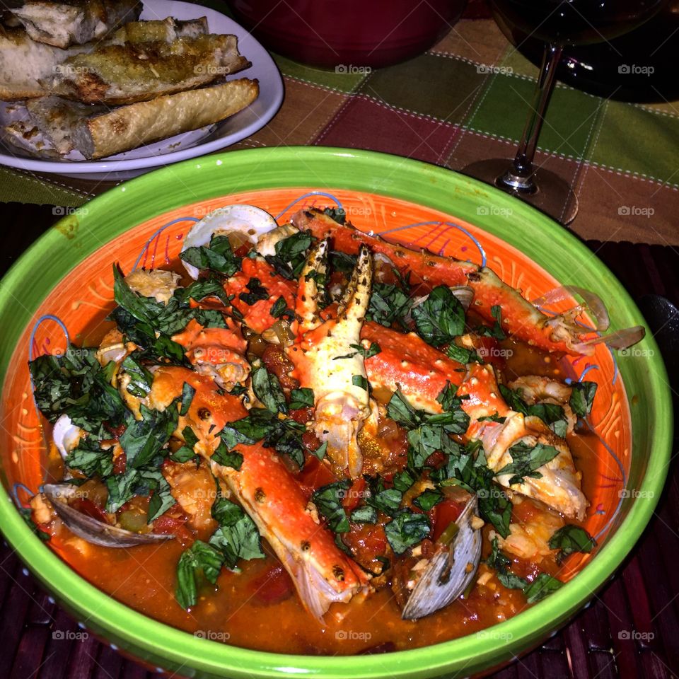 Cioppino bowl