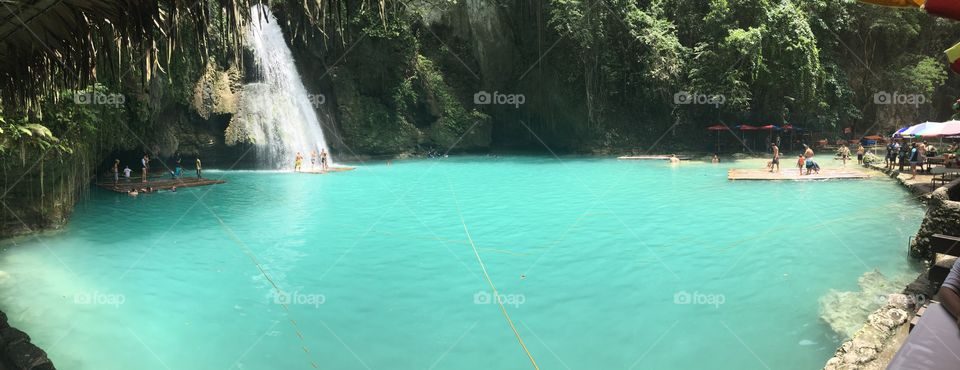 Waterfalls at Cebu , Philippines 