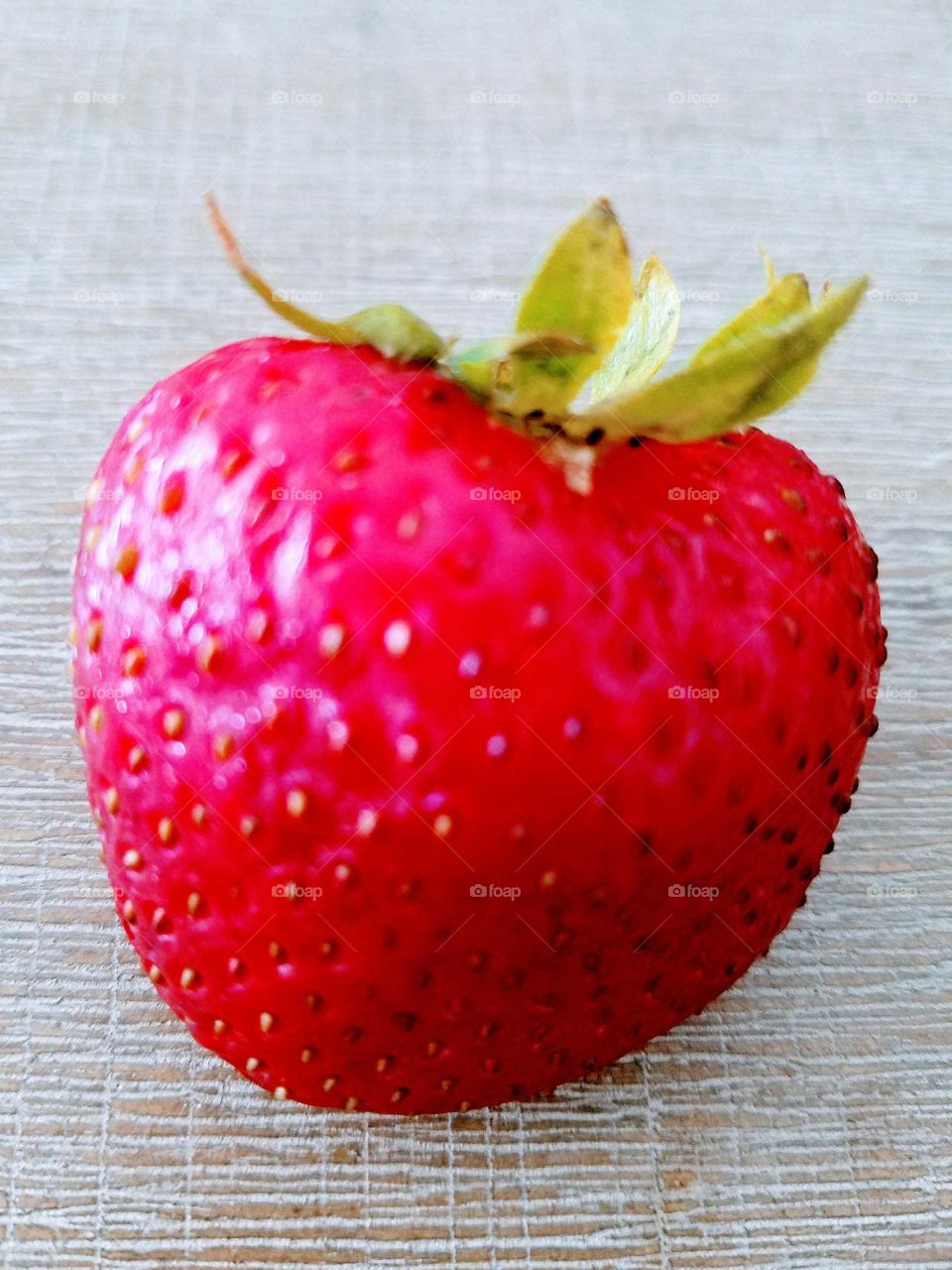 Juicy Strawberry Close-up