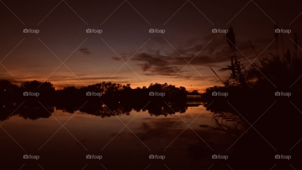 How Beautiful the Night. Colours of the day will linger long into the night. Reflections will give the western world a night to remember Sunset To Twilight To Night.