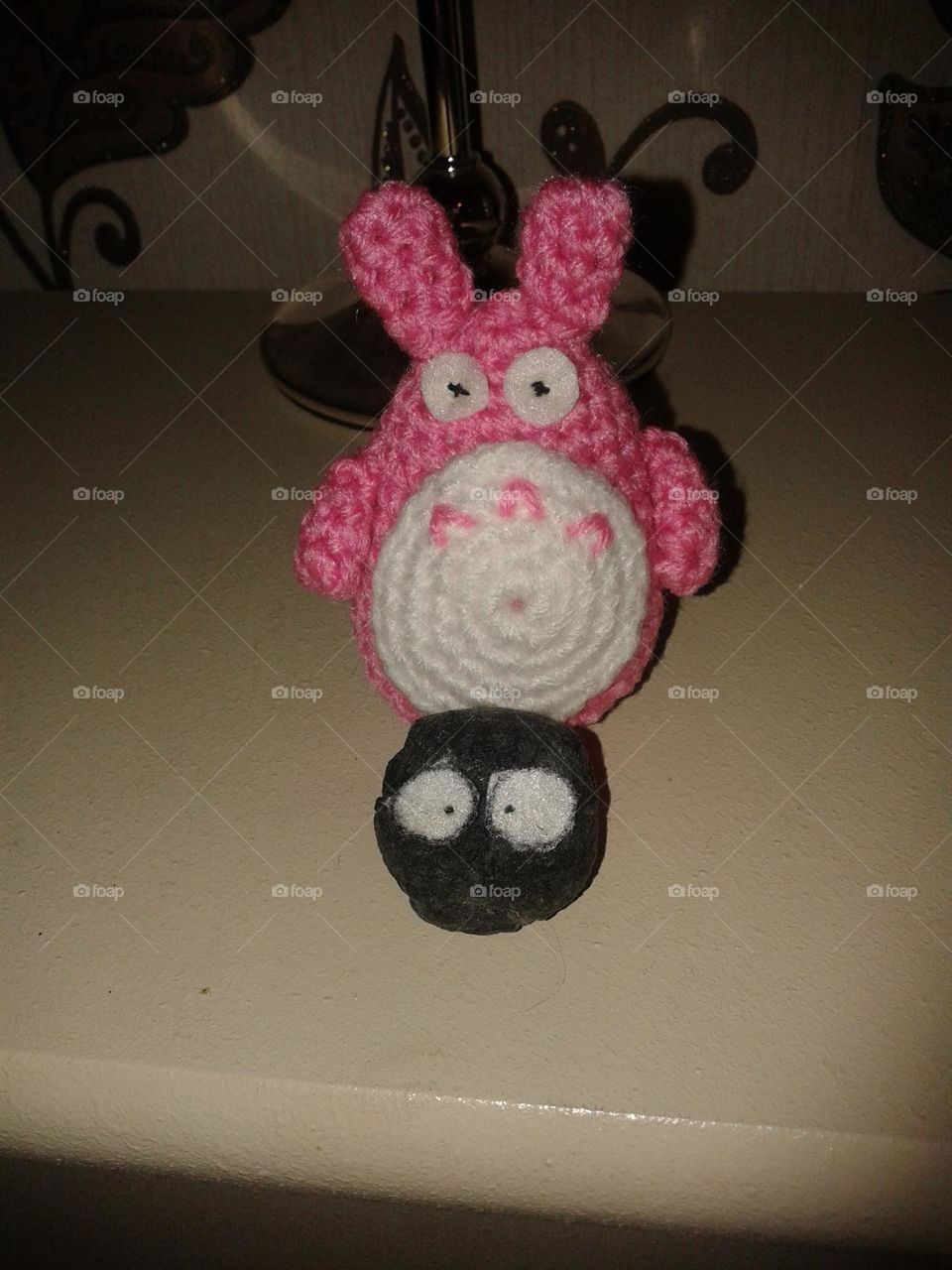 sootsprite and totoro