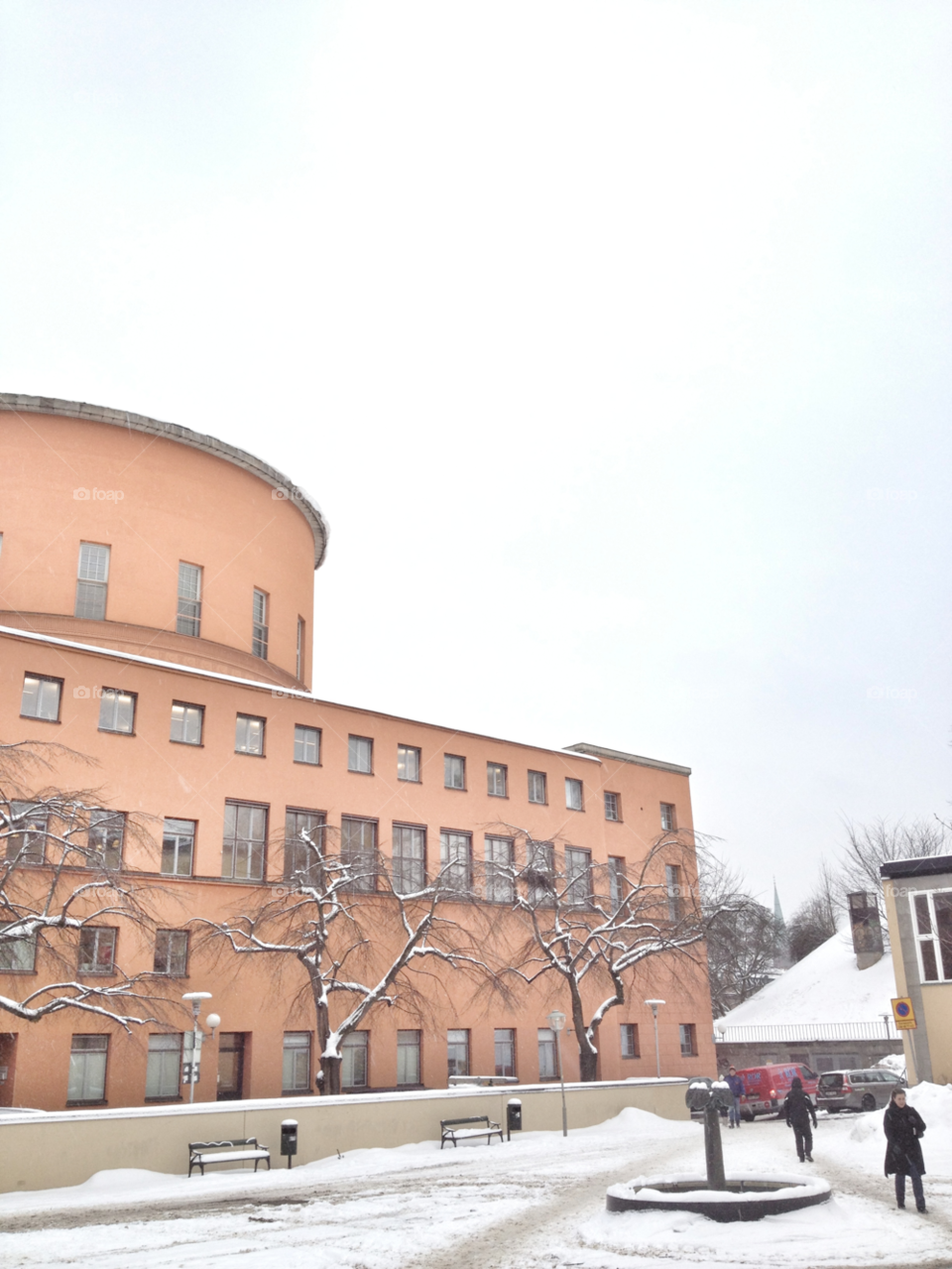 snow winter sweden people by piaktw