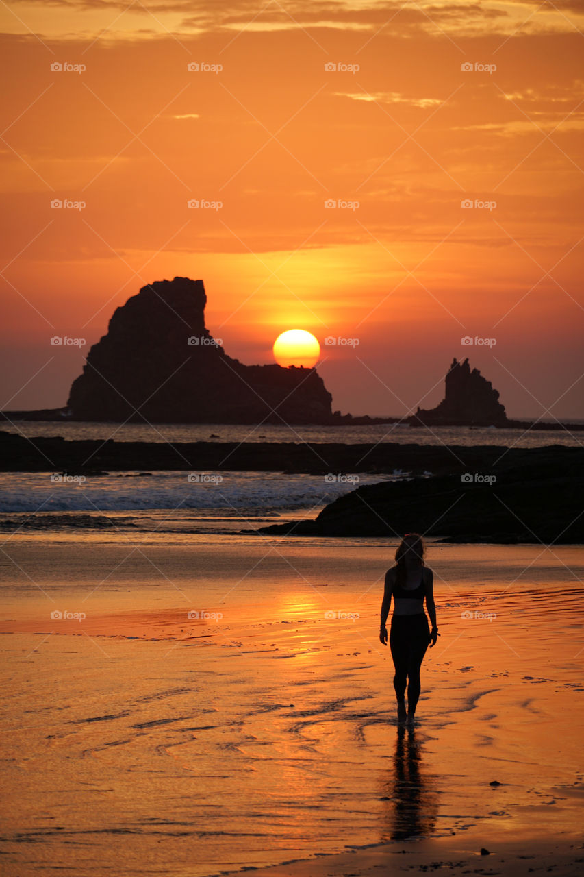 Best sunset memories from this beach in south Nicaragua