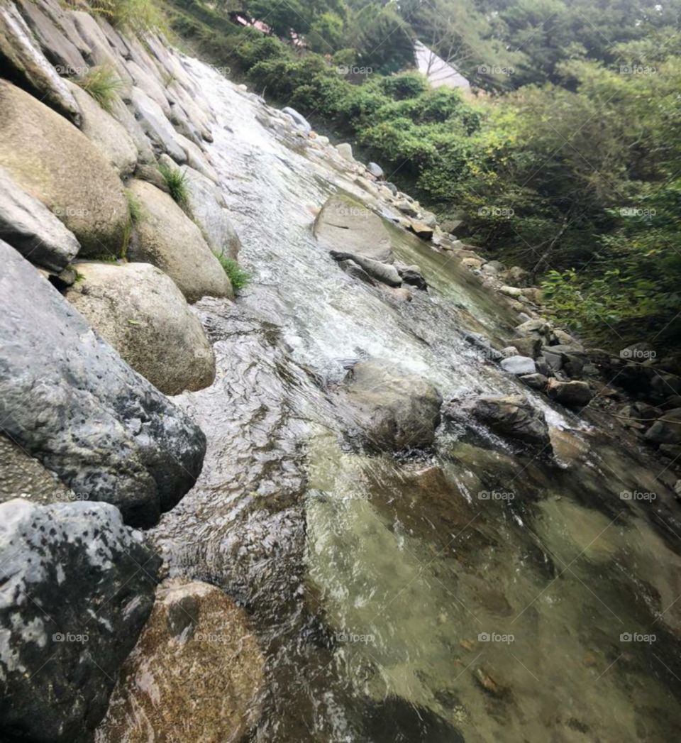 beautiful riverside natural view enjoying in a trip