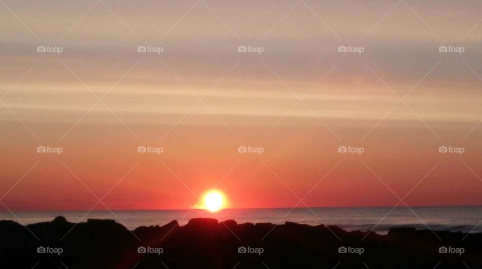 sunrise over Pawleys Island SC