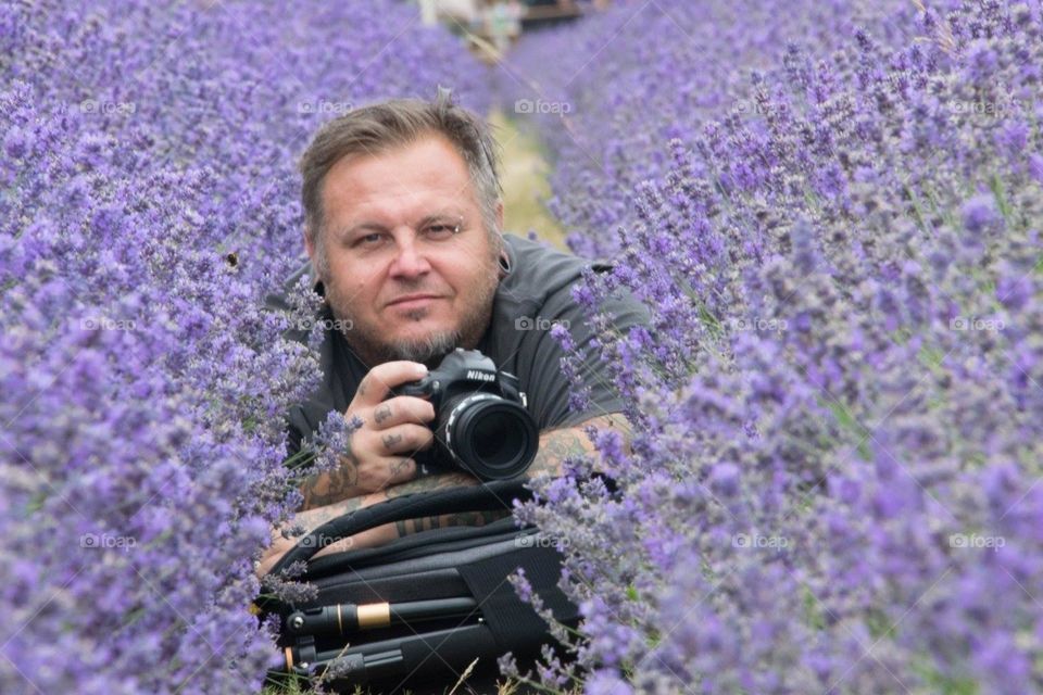 Capturing the lavender 