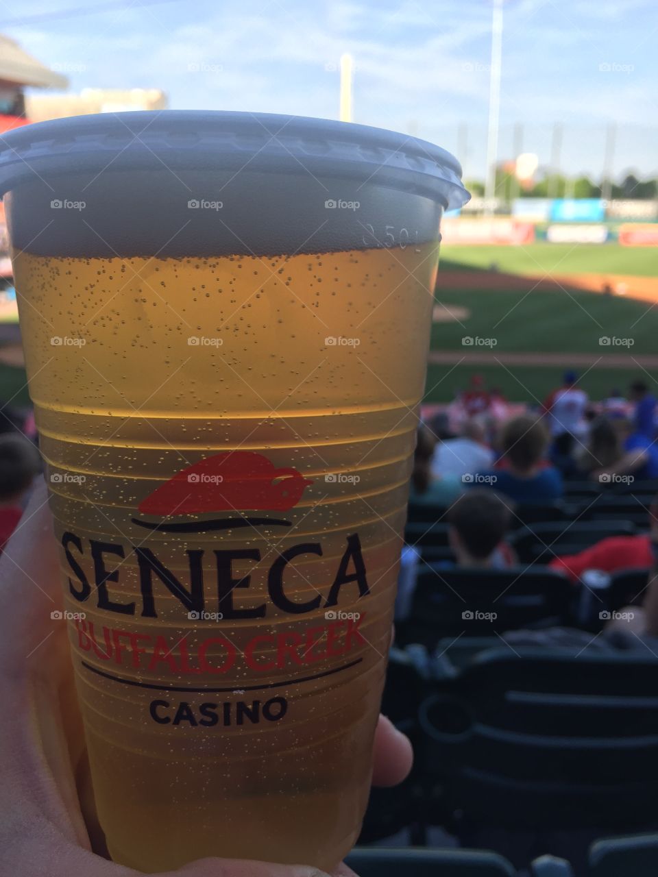 Beer at a Baseball Game