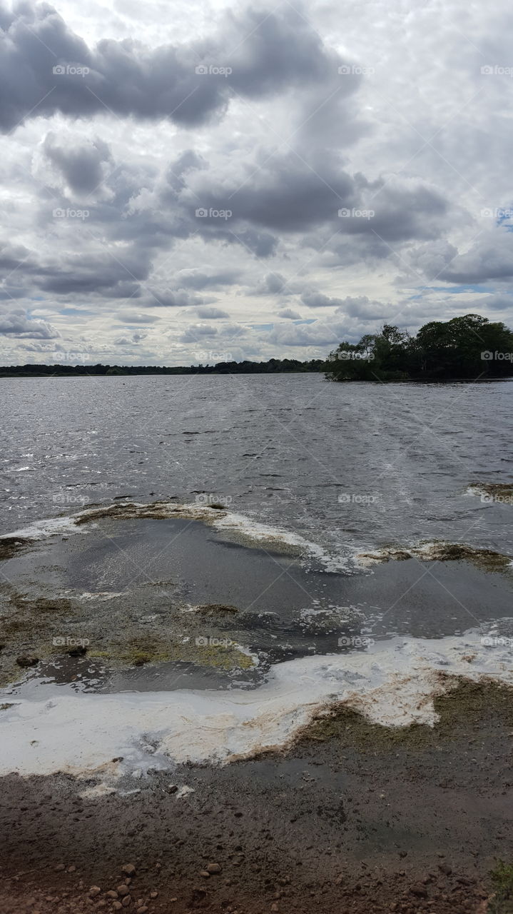 view of the lake