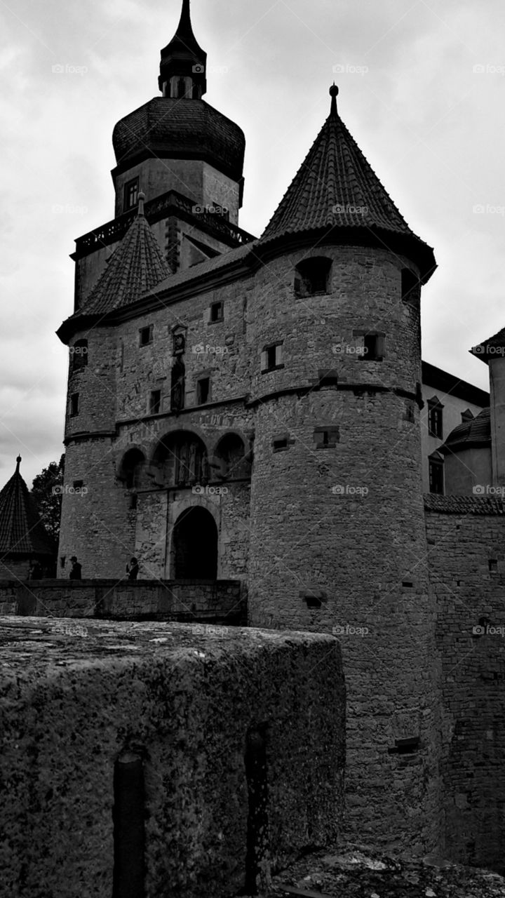 A castle in Bavaria(Festung Marienberg/fortress marienberg)