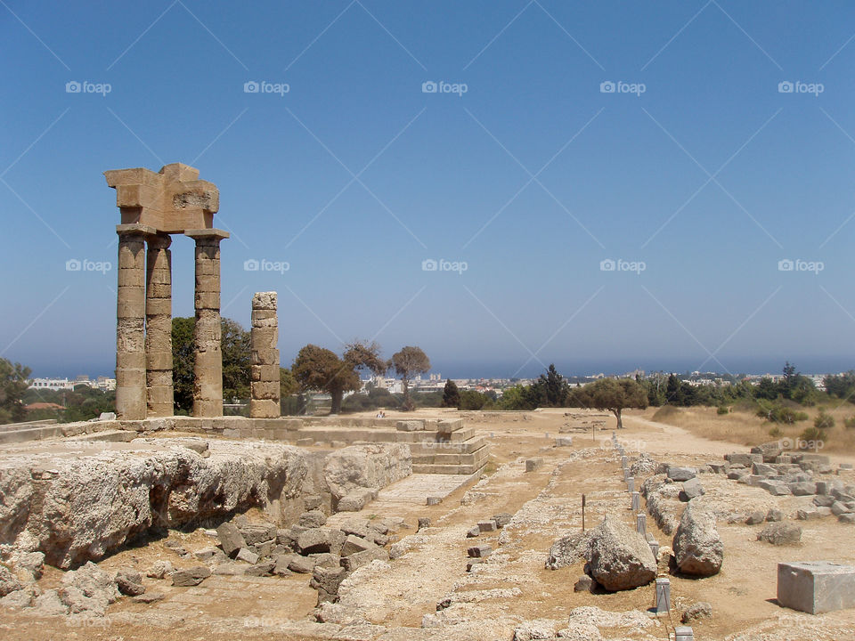 Ruins - Rhodes