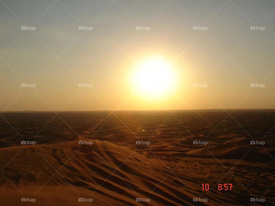 Sunset in United Arabic Emirates