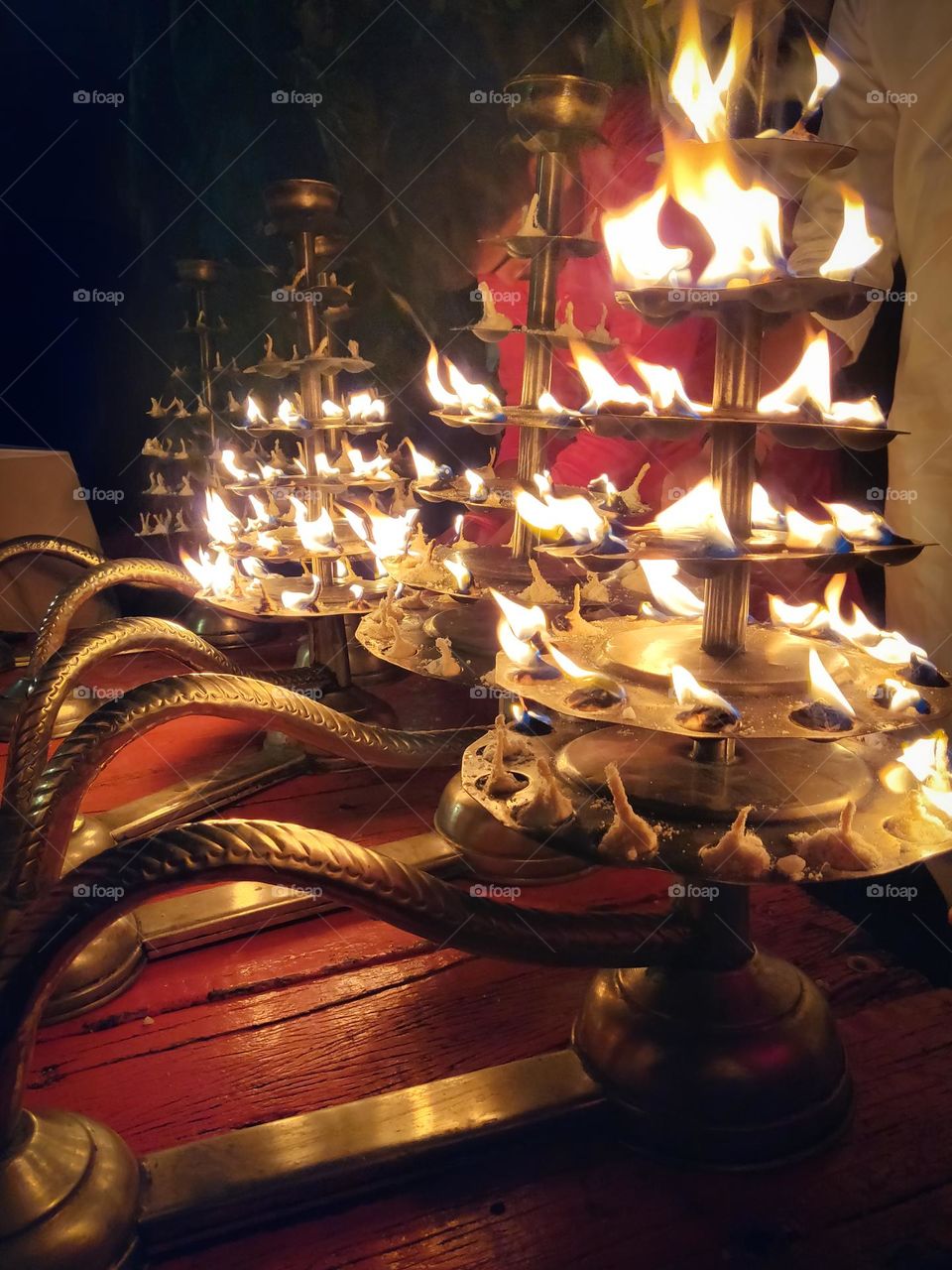 Aarti Diya Stand to Worship God