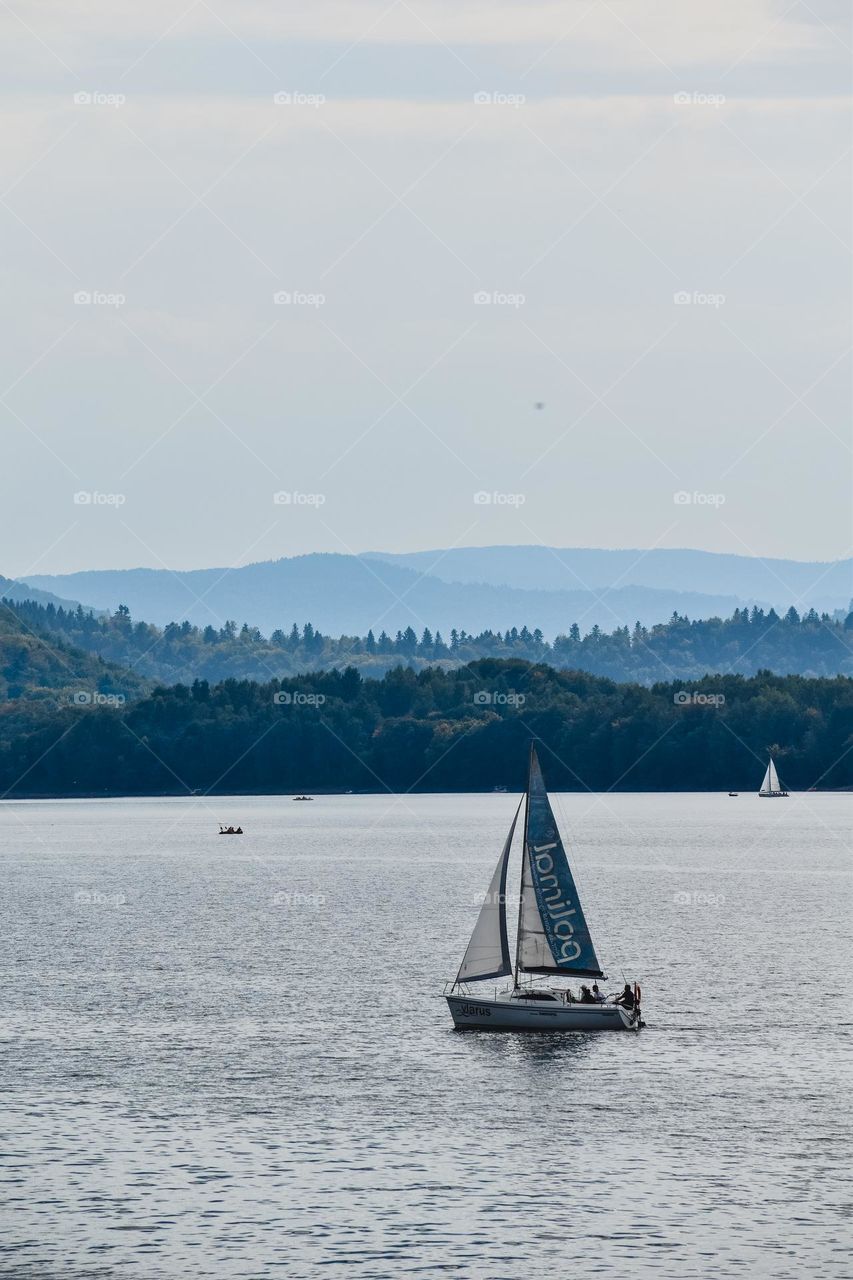 Boat on the lake