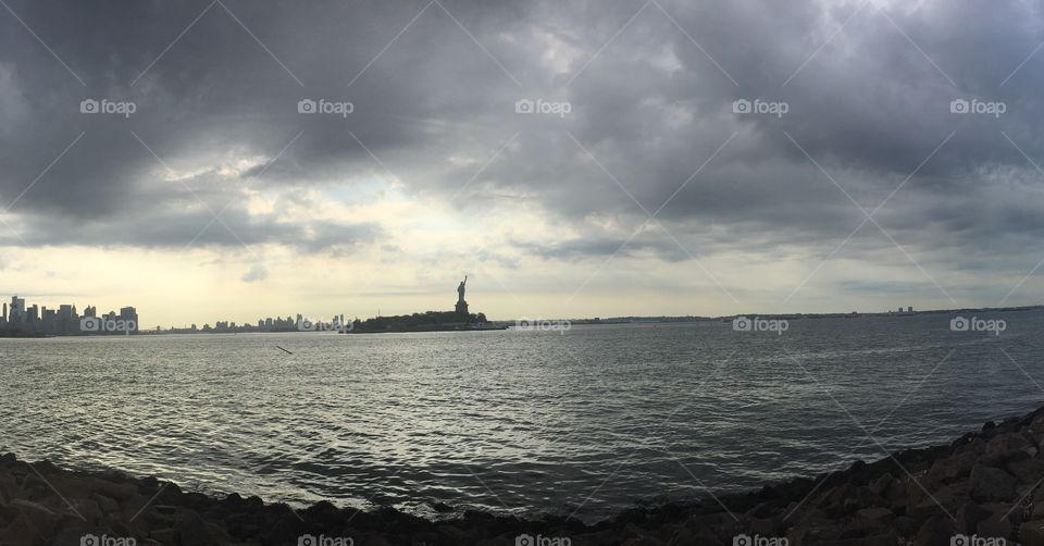 Lady Liberty Dark and Stormy 