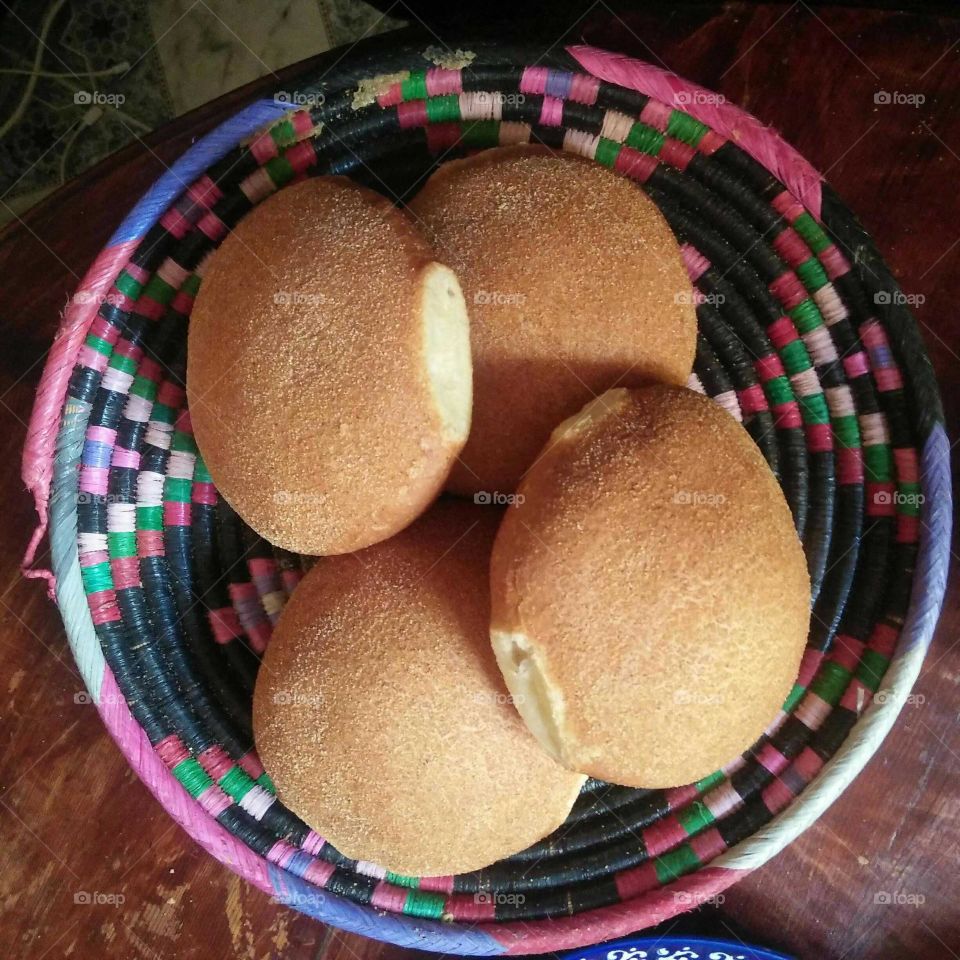 Delicious moroccan bread.