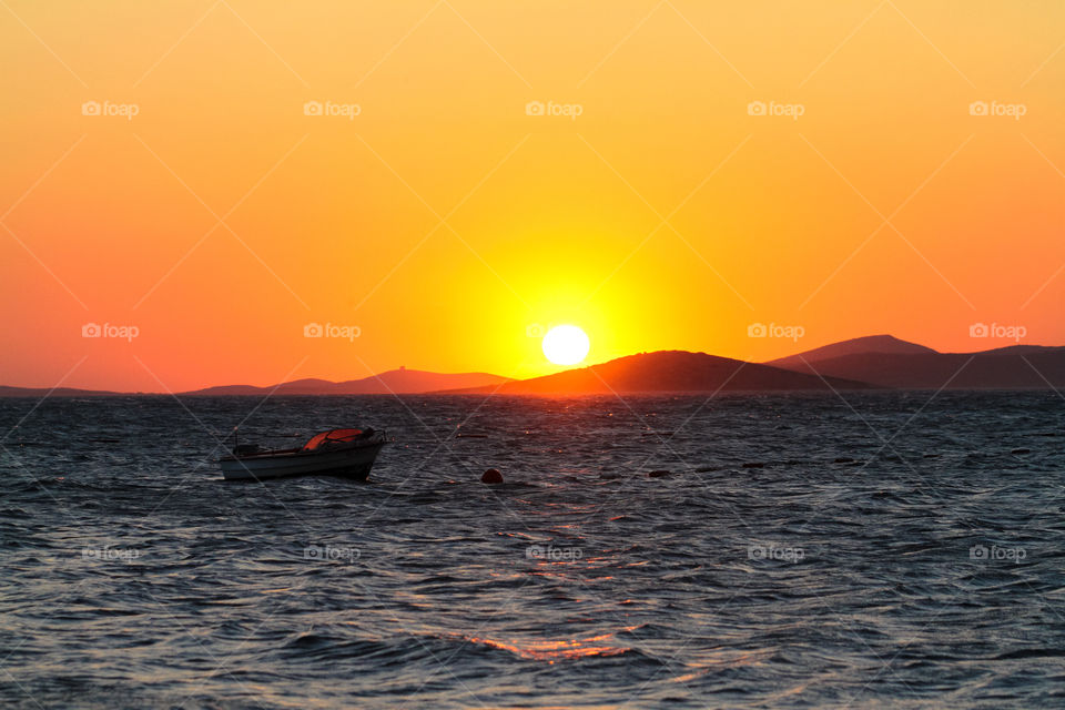 Sunset from Ayvalık / Balıkesir / Turkey