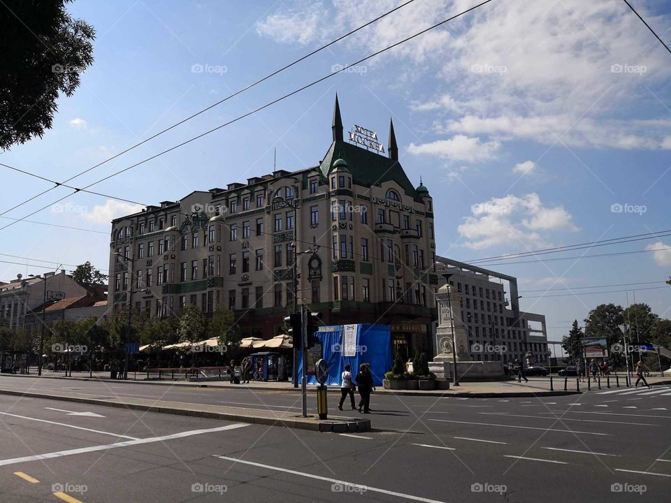 Hotel Moscow in Belgrade, Serbia