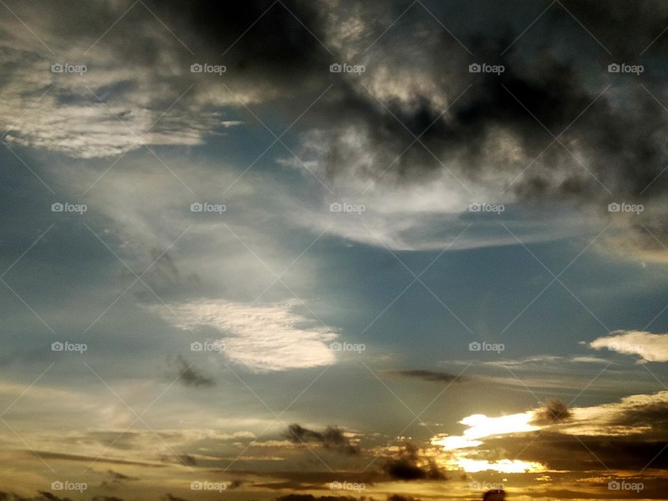 Natural scenery in different places