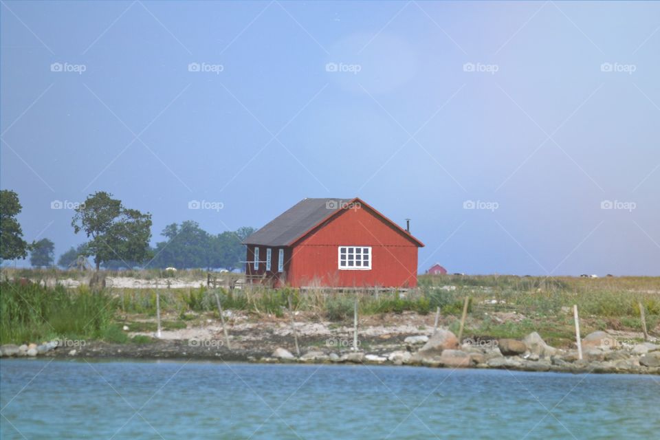 Water, House, No Person, Daylight, Seashore