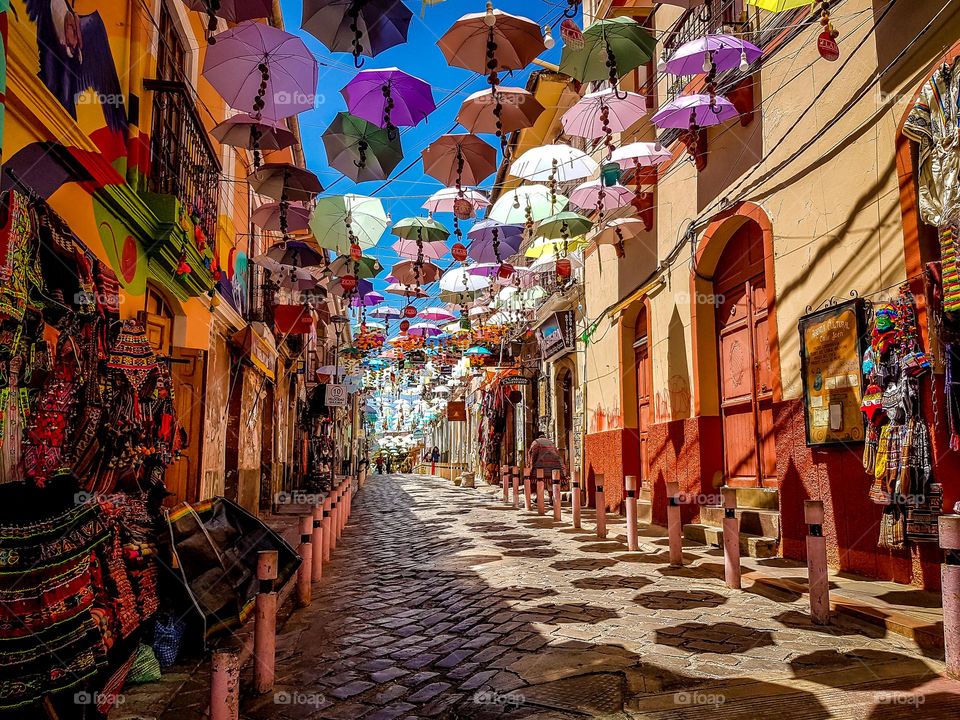 Street in La Pas, Bolivia