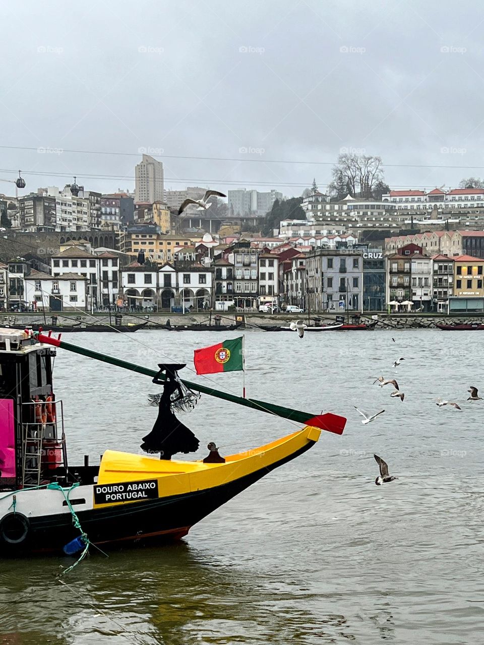 Boat in Porto
