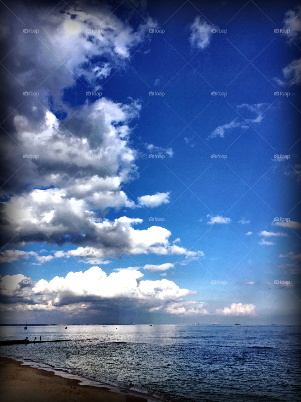 Today someone from above definitely broke a can with blue paint 🎨 🎸