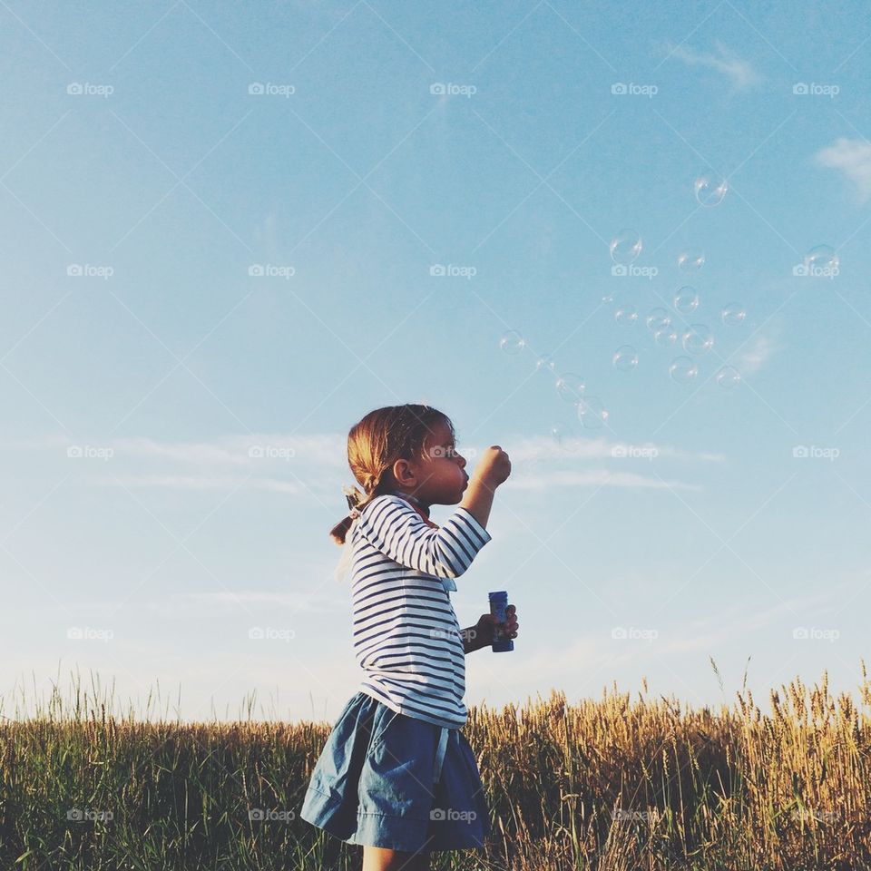 Summer time bubbles