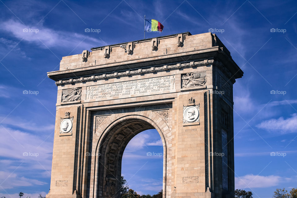 Arch of triumph Bucharest