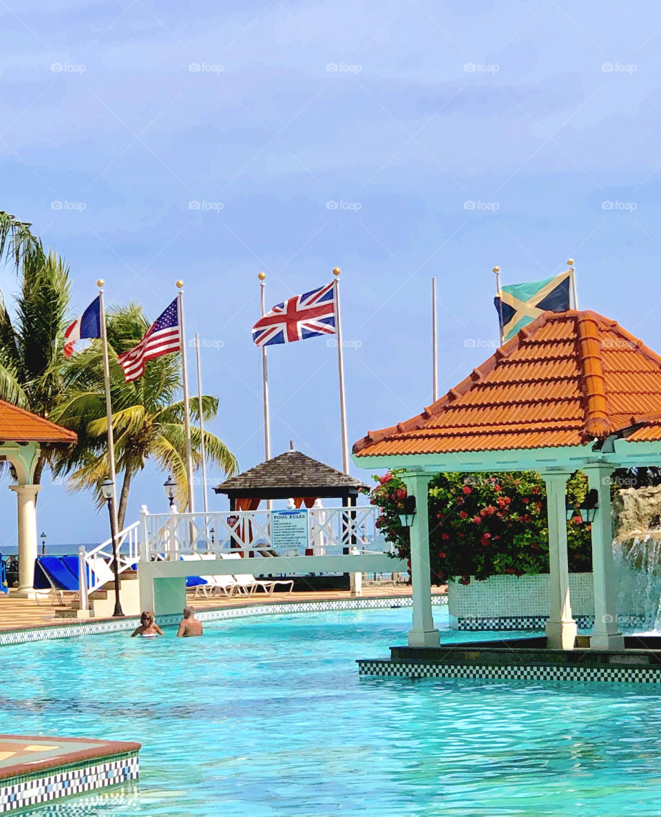 Jamaican resort 