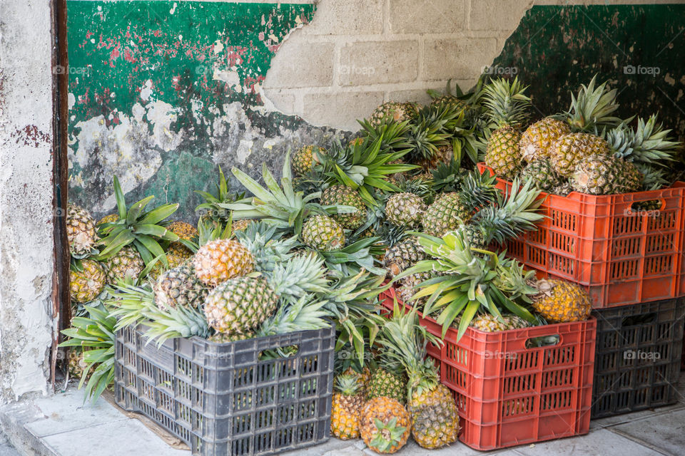 At the market