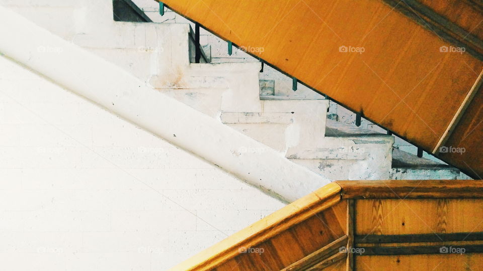 stairs in the building