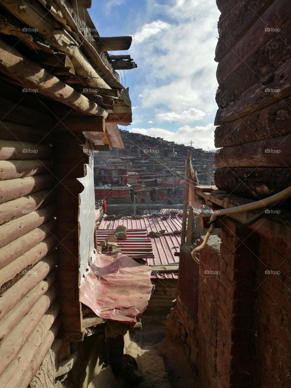 Se Da Buddhist Monastery and School in Sichuan Province, China.

Se Da is currently the largest Tibetan Buddhist school in the world and not open to westerners.