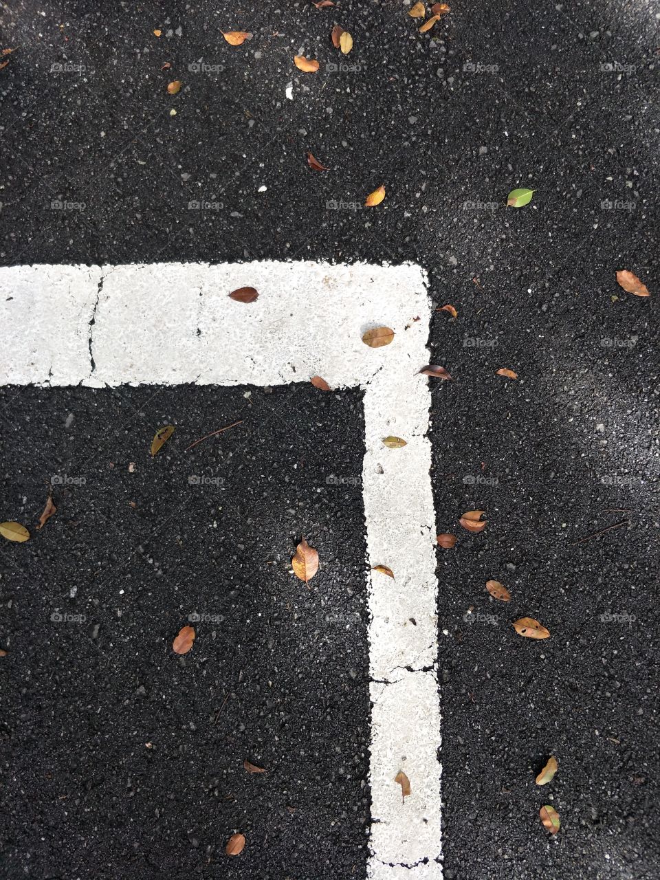 pattern on the road