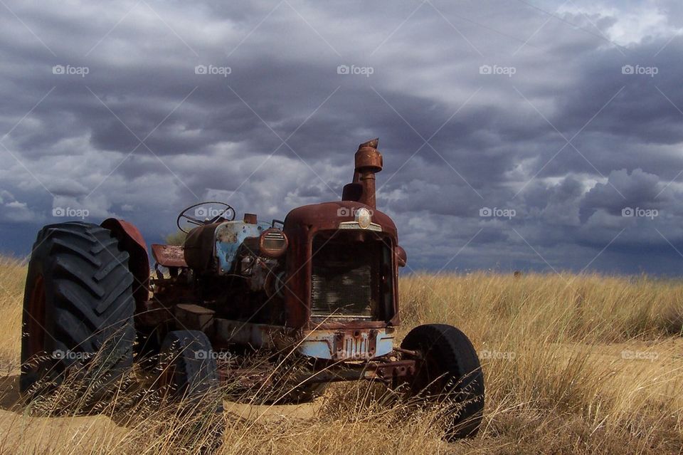 Rusty Tractor