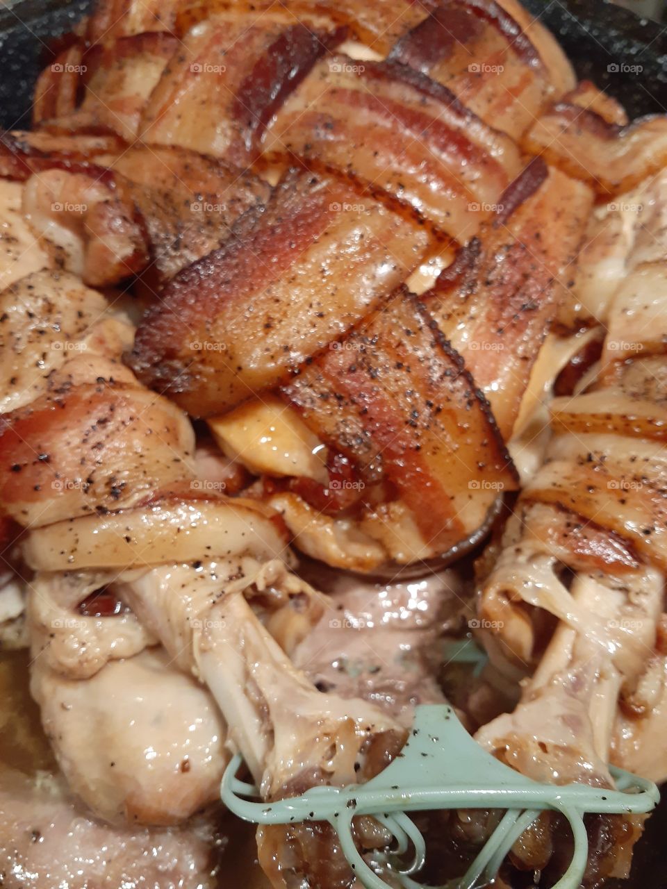 Turkey Wrapped in Bacon