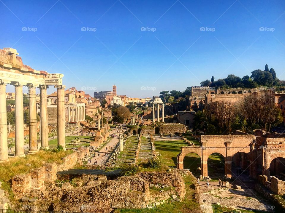 Rome ruins 