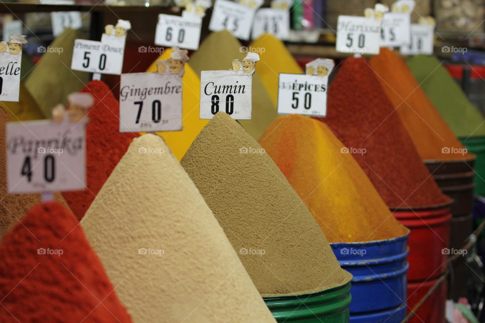 Spices of Morocco 