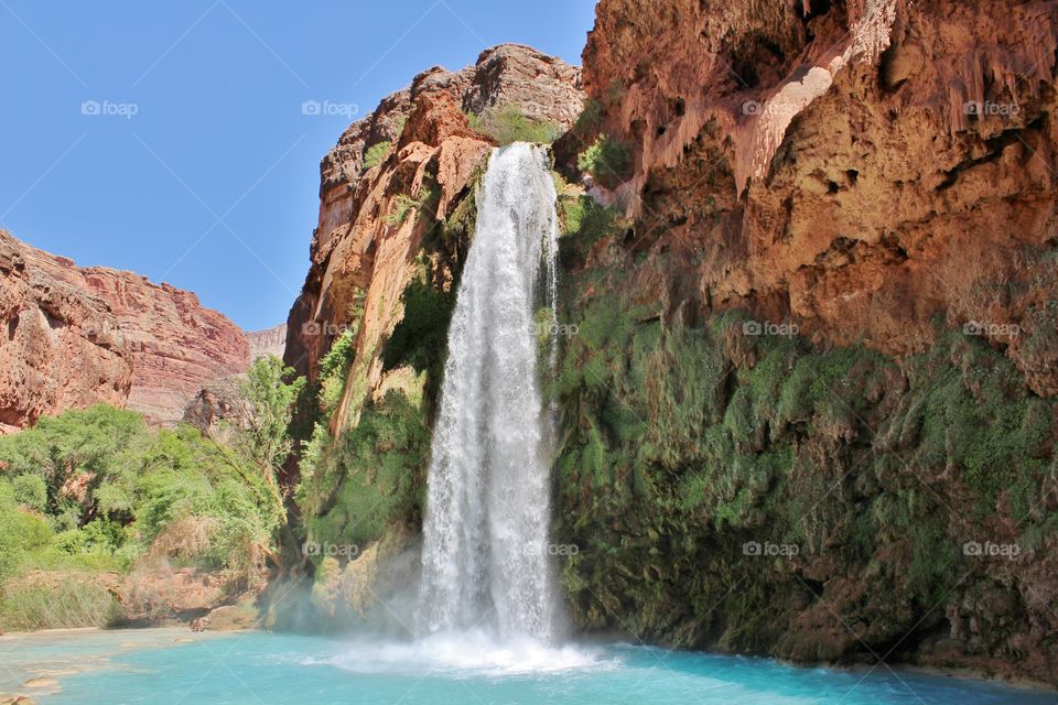 Waterfalls in the Grand Canyon, Arizona