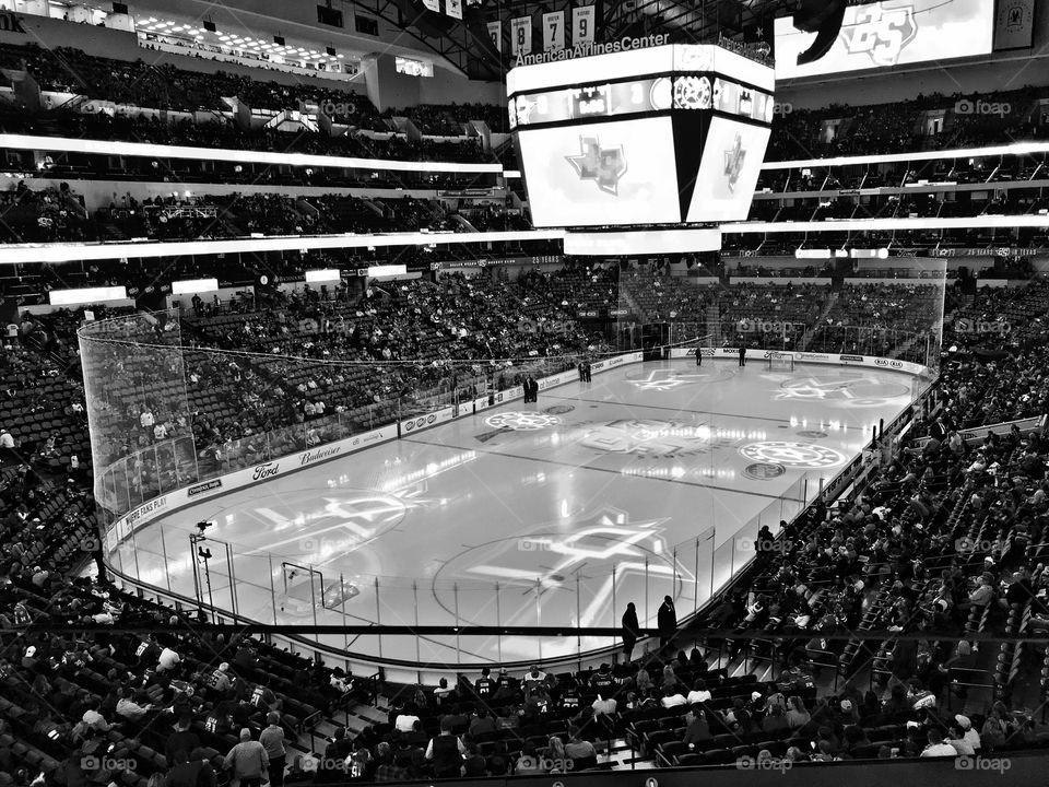 Attending a Dallas Stars game